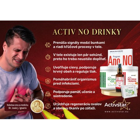 Activ NO + resveratrol drink AUTOSHIP 240 G